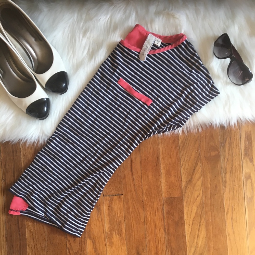 EUC Striped Robin K Tee with Lovely Back